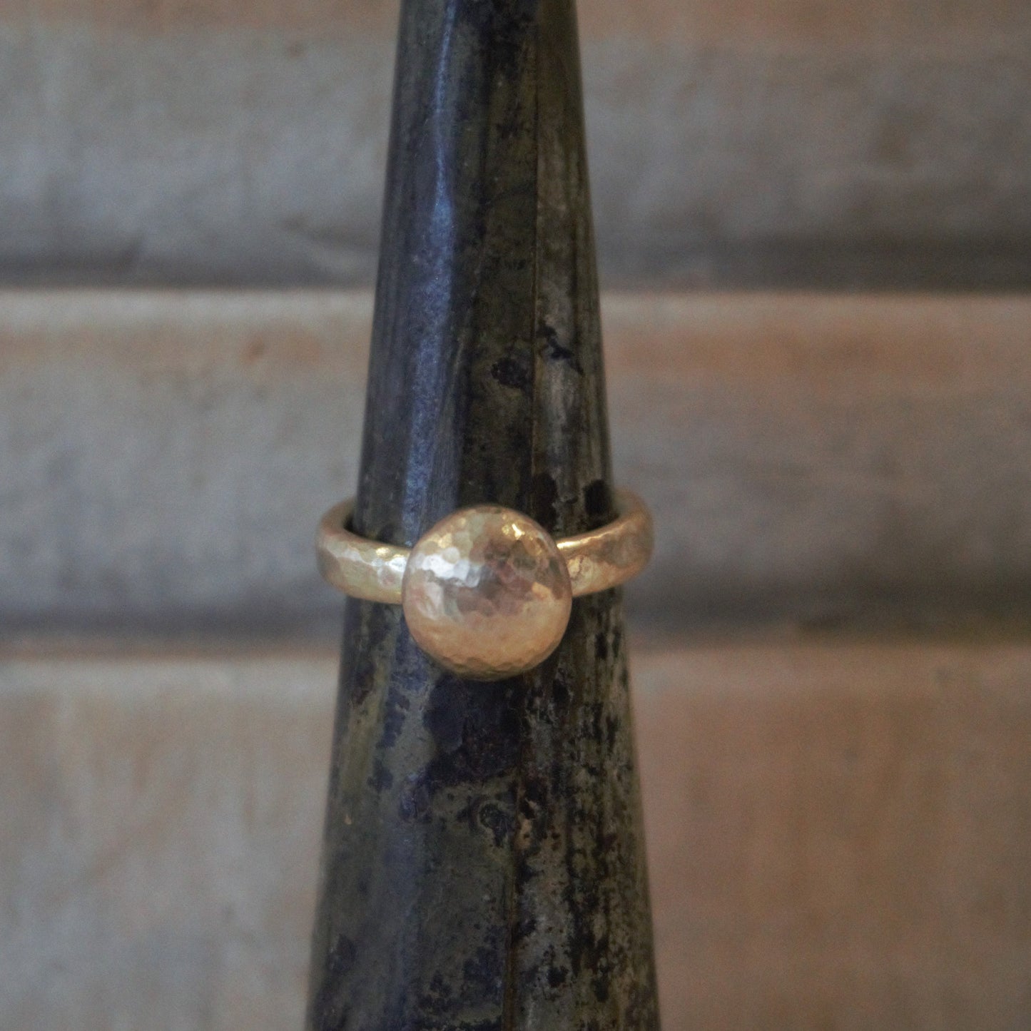 Gold Bean Ring