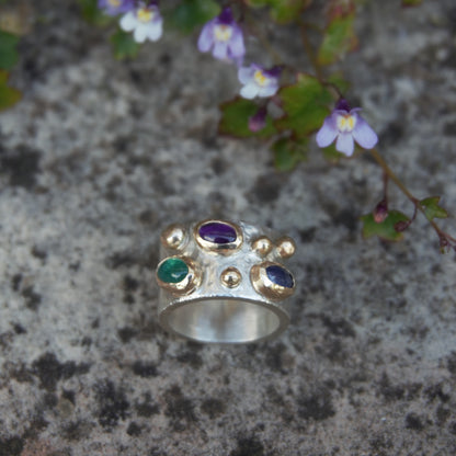 The Violet Statement Ring