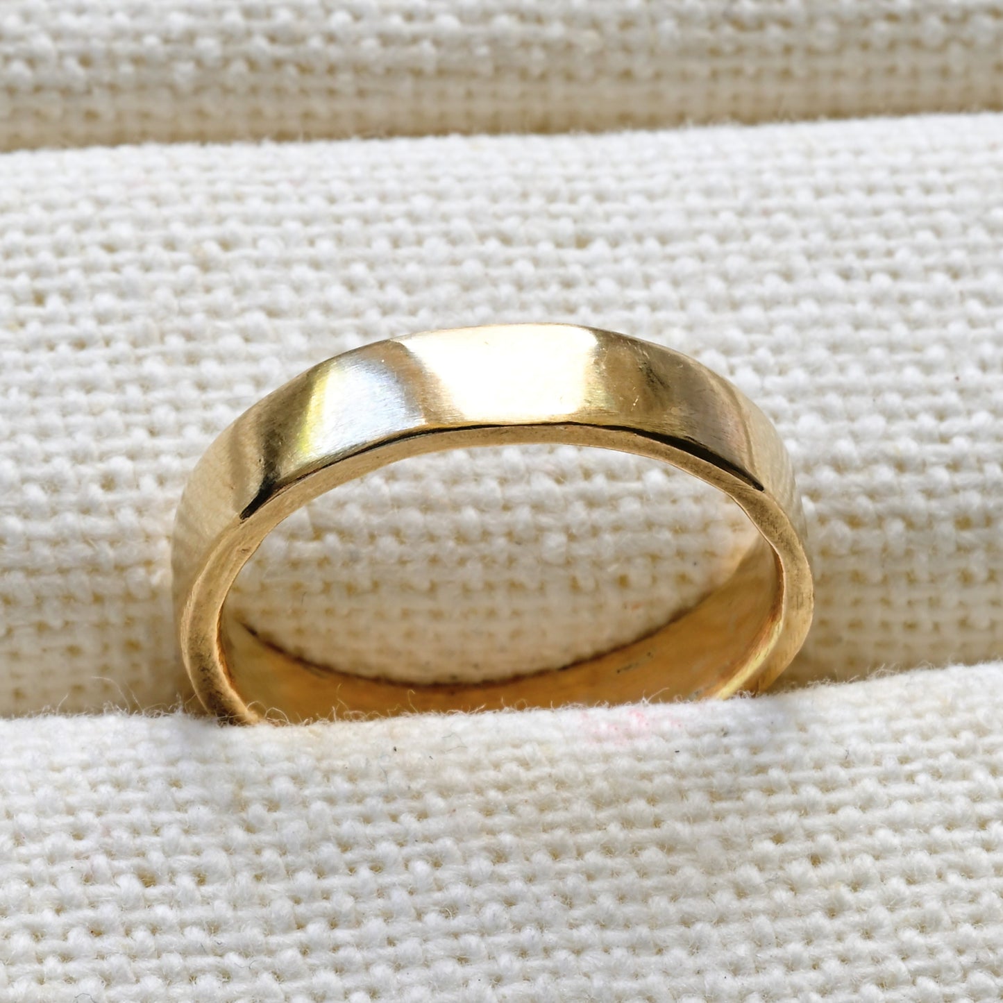 Flat Wedding Band