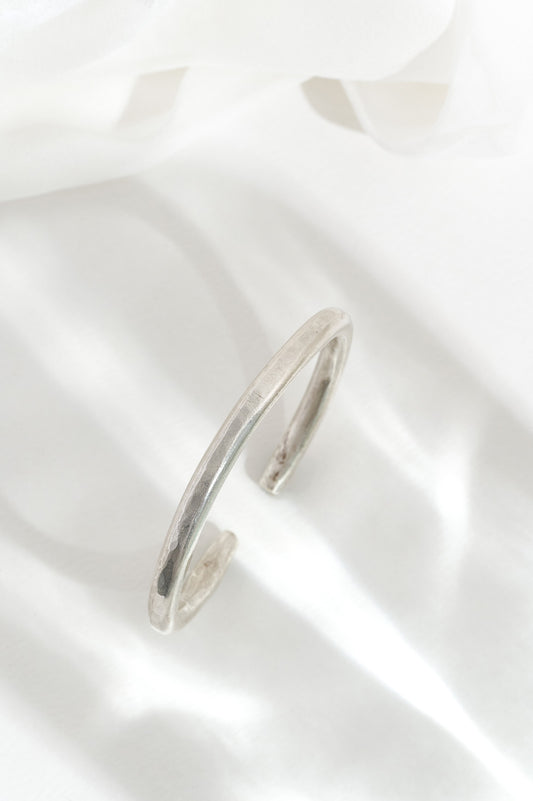 Rustic Sterling Silver Cuff